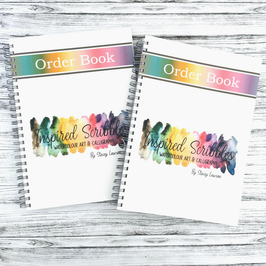 A5 Customsied Printed Business Order Books