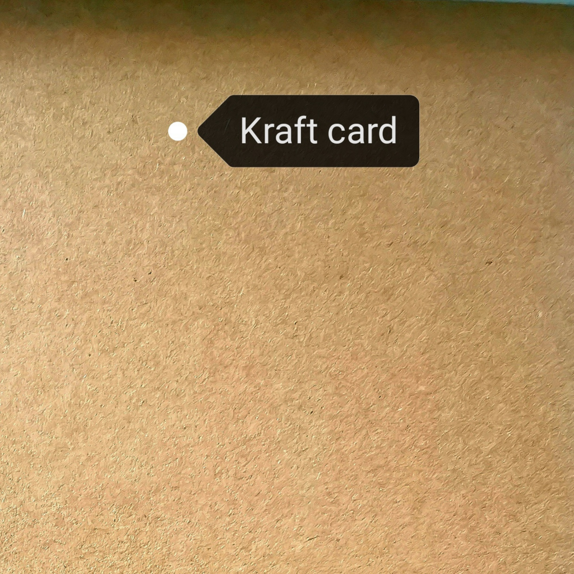 Kraft Card Option